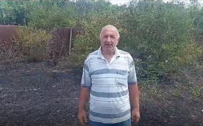    Qəsdən evləri yandırdı -    FOTO+VİDEO      