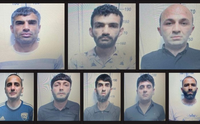 Polis əməliyyatlar keçirib, saxlanılanlar var