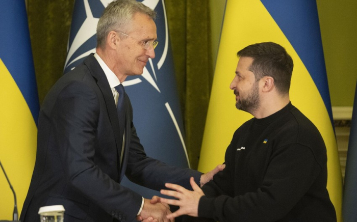  Selenskyj besprach mit Stoltenberg die Integration der Ukraine in die NATO 