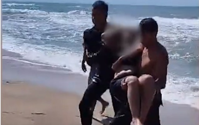 Lənkəranda dənizdə boğulan iki nəfər xilas edilib