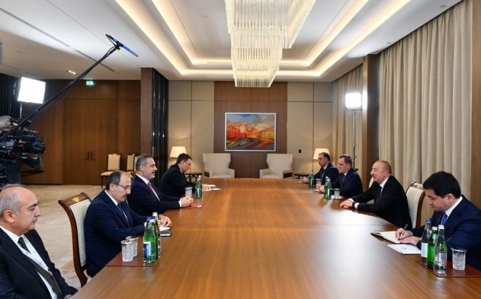    Prezident Hakan Fidanı qəbul etdi -  YENİLƏNİB     
