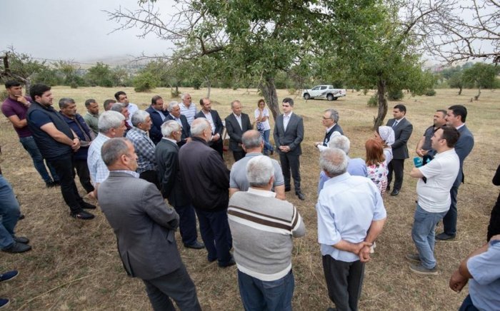 "Aqroservis" ASC rəhbərliyi Lerikdə fermerlərlə görüşüb