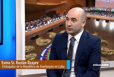 En la televisión cubana se habla sobre la presidencia de Azerbaiyán en el MNOAL