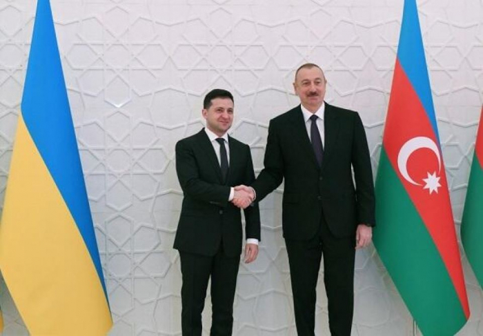   Ukrainian President expresses gratitude to Azerbaijani President Ilham Aliyev  