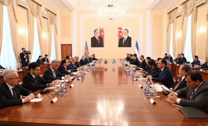 Azerbaijani PM meets with his Uzbek counterpart