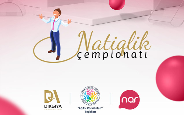 “Nar” gəncləri nitq bacarıqlarını gücləndirməyə dəvət edir  

