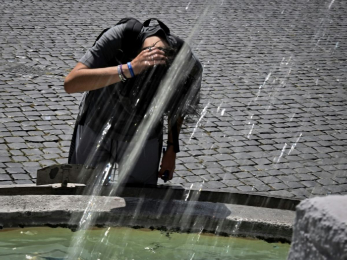 Italie/Canicule : Rome s