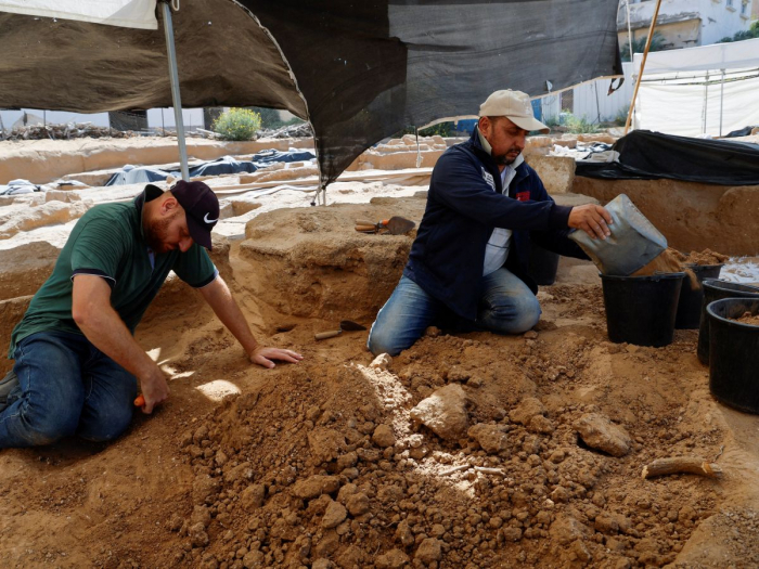 Au moins 125 tombes datant de la Rome antique découvertes à Gaza