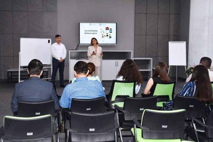 “Data Jurnalistika” təlimi keçirildi -    FOTOLAR     
