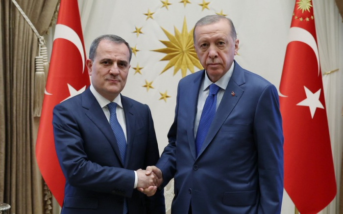  Erdogan recibió a Jeyhun Bayramov 