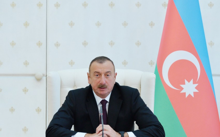    "Zəngəzur dəhlizi üzərində çox fəal şəkildə çalışırıq" -    İlham Əliyev       