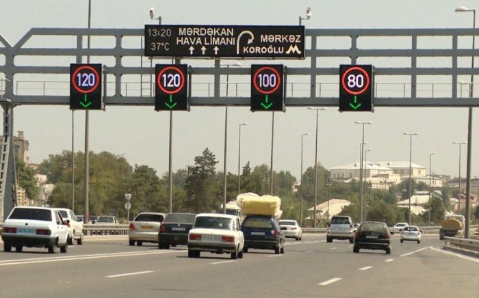    Yolda sürət həddini aşmağa görə cərimələr artırıldı    
