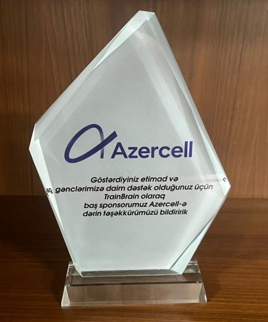Azercell-in dəstəyi ilə müsabiqədə iştirak edənlər mükafatlandırıldı  
