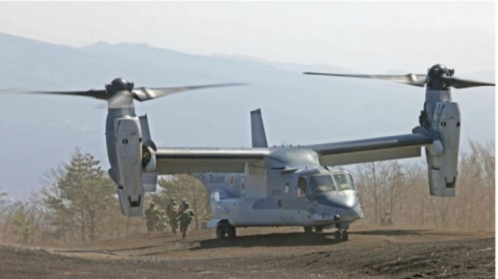 ABŞ dəniz piyadalarını aparan helikopter qəzaya uğradı  
