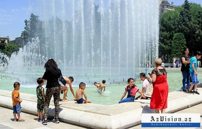    Bu gün Bakıda 41 dərəcə isti olub   