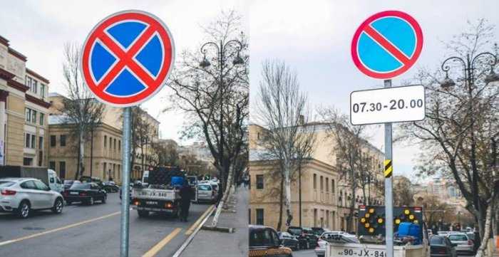 Dayanma və durma qaydalarını pozan sürücülərə    Xəbərdarlıq   