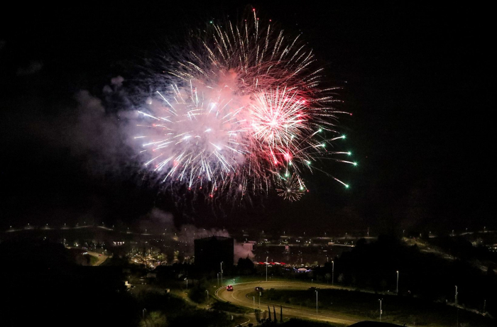  Azerbaijan holds fireworks show to mark Lachin City Day - VIDEO 