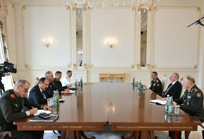 President Ilham Aliyev received Chief of General Staff of Turkish Armed Forces