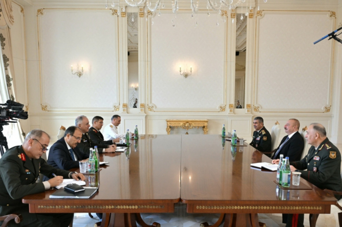  President Ilham Aliyev received Chief of General Staff of Turkish Armed Forces 