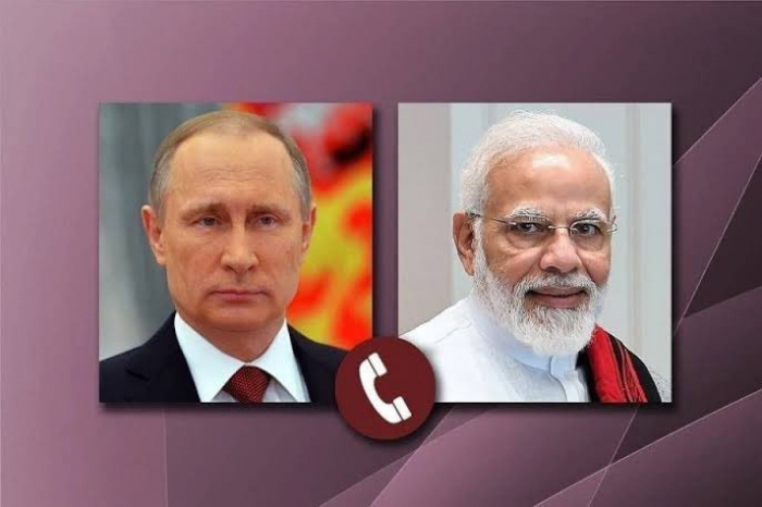 Putin Modi ilə Hindistanda keçiriləcək G-20 sammitini müzakirə edib  
