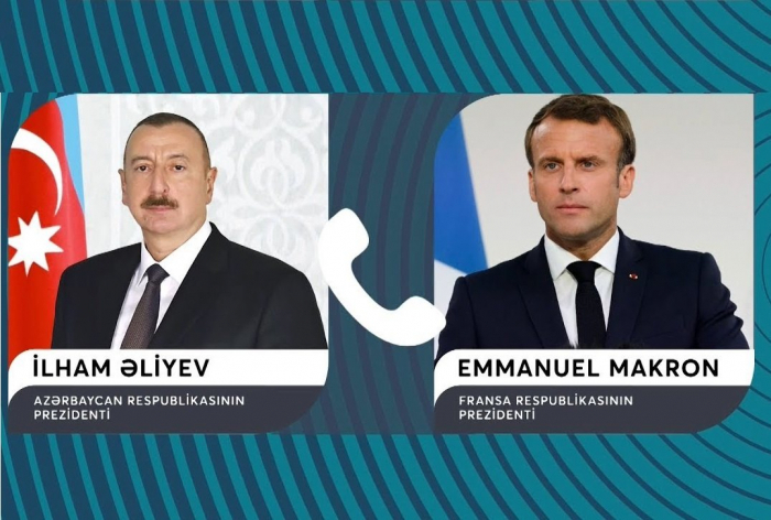  Macron a donné un coup de fil au président Ilham Aliyev 