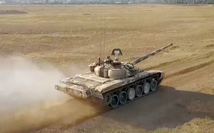   Tank bölmələrimizin döyüş hazırlığı yoxlanılır -    VİDEO      