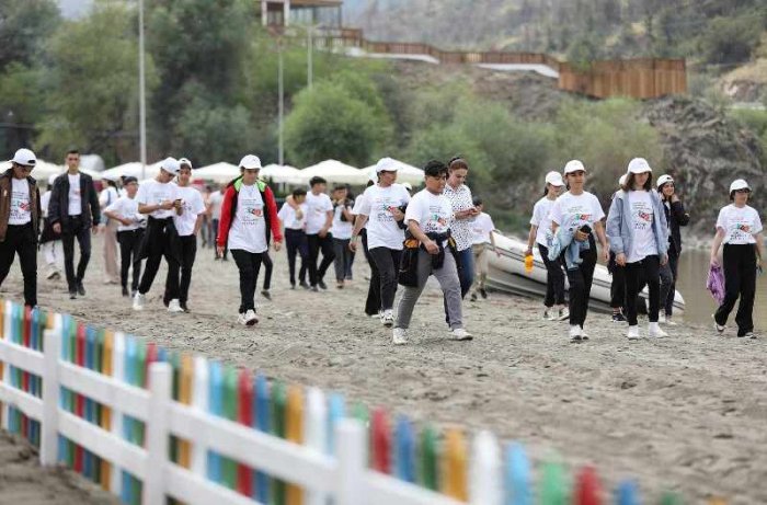    Laçında Uşaq İncəsənət Festivalının yay düşərgəsi keçirilib -  FOTOLAR    
