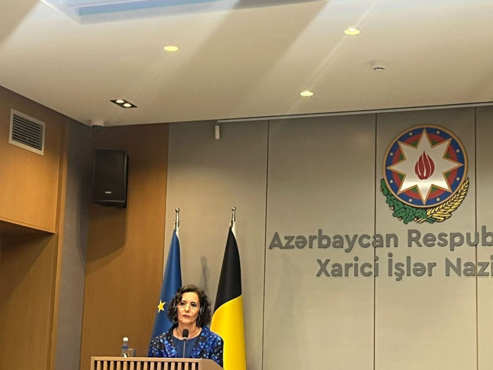   Hadja Lahbib: "Bélgica está interesada en profundizar la cooperación con Azerbaiyán"  