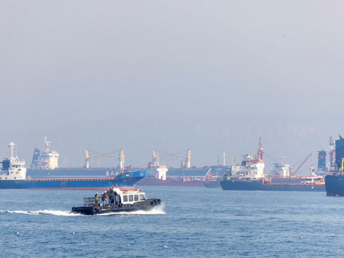 Ankara : Le "Joseph Schulte", en provenance du port d