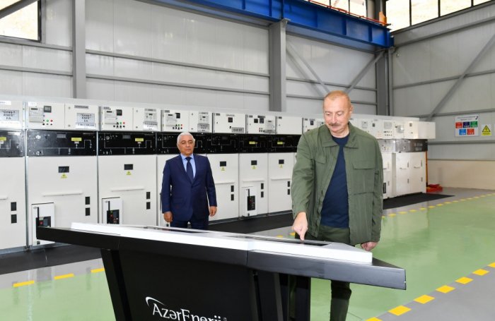   Kəlbəcərdə “Çıraq-1” və “Çıraq-2” Kiçik Su Elektrik stansiyalarının açılışı olub   