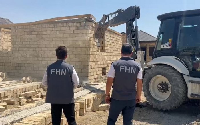 Qanunsuz tikintilərin qarşısı alınıb