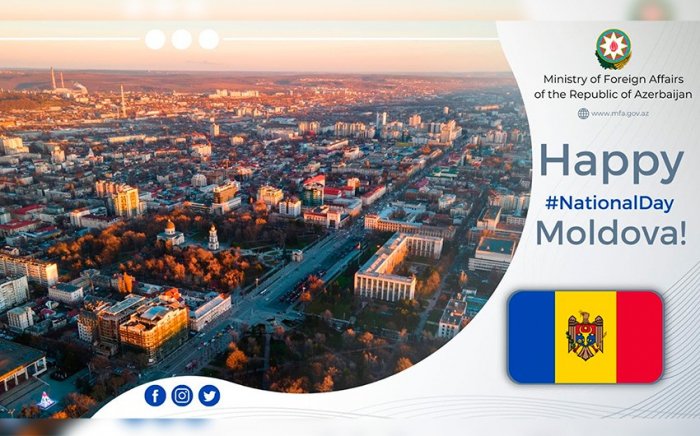    XİN Moldovanı təbrik etdi   