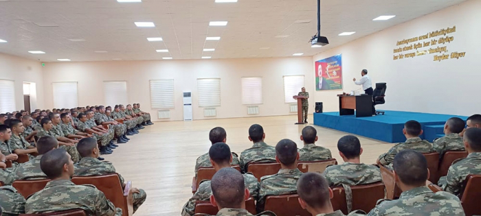   Representatives of State Committee for Work with Religious Organizations meet with servicemen  