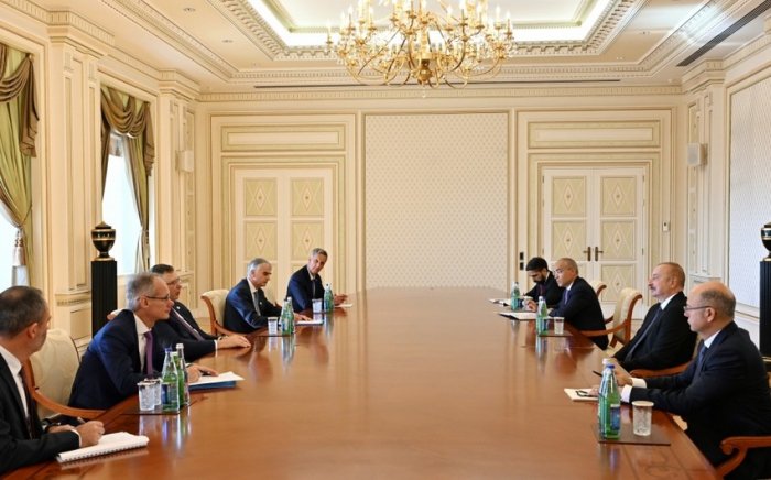    İlham Əliyev Patrik Puyanneni qəbul edib    
