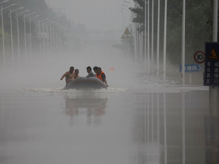 Chine : 14 morts dans des inondations provoquées par le typhon Doksuri