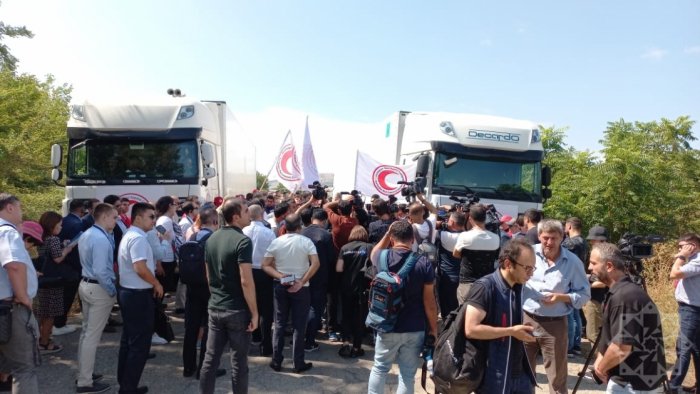  Xarici diplomatlar Ağdam-Xankəndi yolunda -    FOTO        
