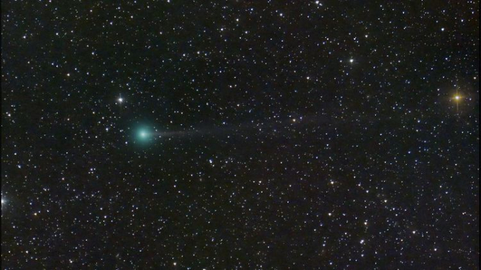   Himmelsgucker können grünen Kometen sehen  
