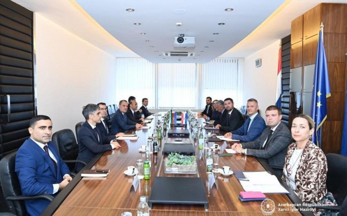 Azerbaijani Foreign Minister meets Croatian Economy and Sustainable Development Minister