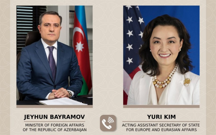   Jeyhun Bayramov besprach mit dem US-Beamten den Normalisierungsprozess zwischen Aserbaidschan und Armenien  