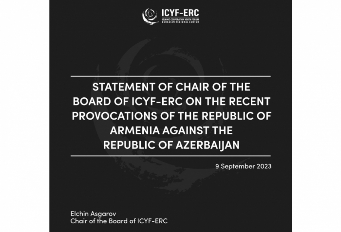   ICYF-ERC deeply concerned about border tensions between Azerbaijan and Armenia -   STATEMENT    