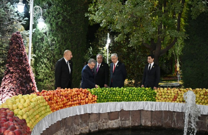   President Ilham Aliyev participates in official reception in honor of heads of state in Dushanbe   
