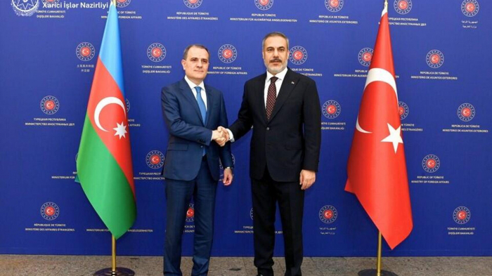  Azerbaijani, Turkish foreign ministers meet in New York 