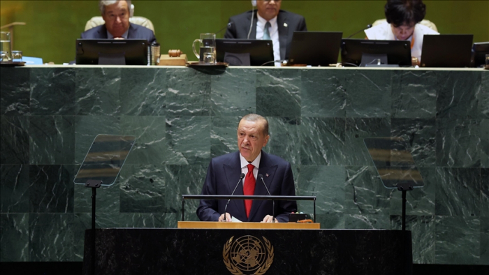   VIDEO  : No status other than Azerbaijani territory acceptable for Karabakh, Turkish president tells UN 