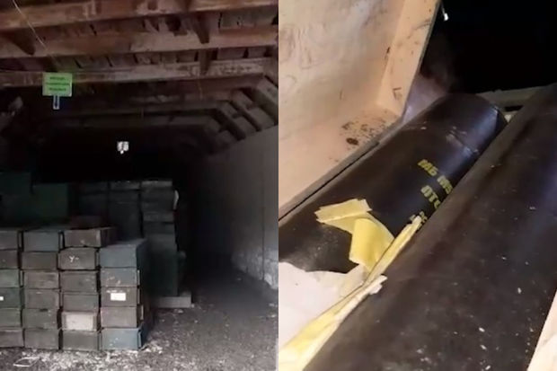 Hərbçilərimiz daha bir sursat anbarı aşkarladılar - VİDEO
Hərbçilərimiz daha bir sursat anbarı aşkarladılar - VİDEO