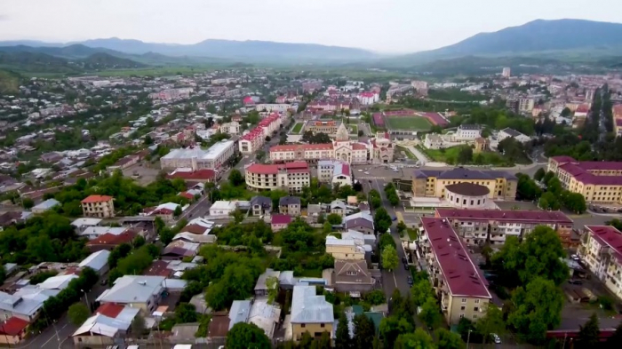  Khankendi city connected to Azerbaijan