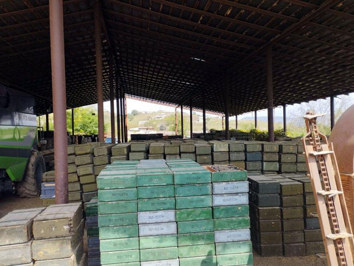   Seizure of ammunition continues in Karabkah: Azerbaijani MoD -   VIDEO    