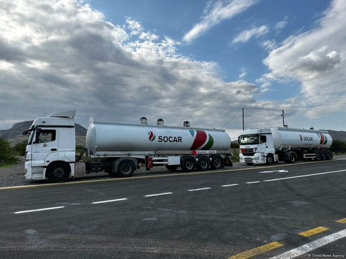  Azerbaijan sends two more fuel trucks to Khankendi 