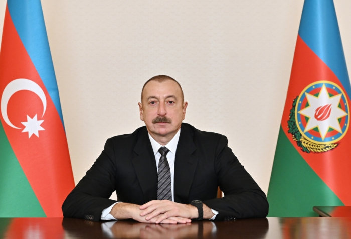   Ilham Aliyev teilt Beitrag zum Gedenktag  