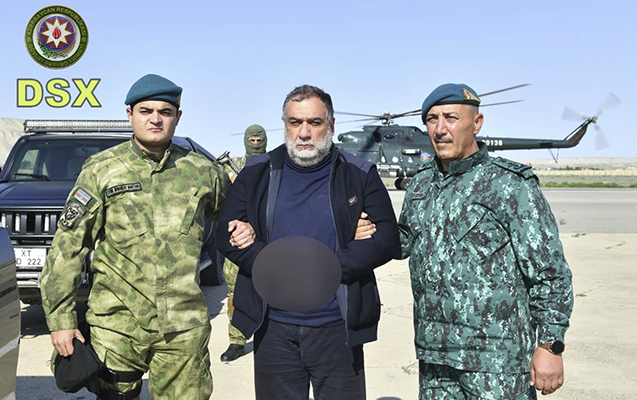   Ruben Vardanyan am aserbaidschanischen Staatsgrenzkontrollpunkt Latschin festgenommen  