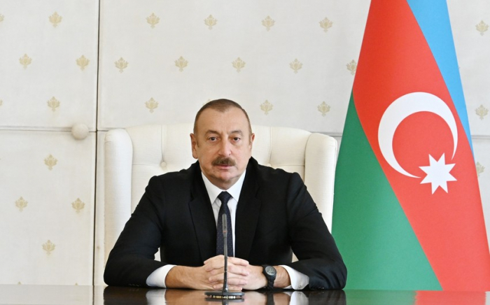   President Ilham Aliyev lays foundation stone for Alibeyli village in Zangilan district  